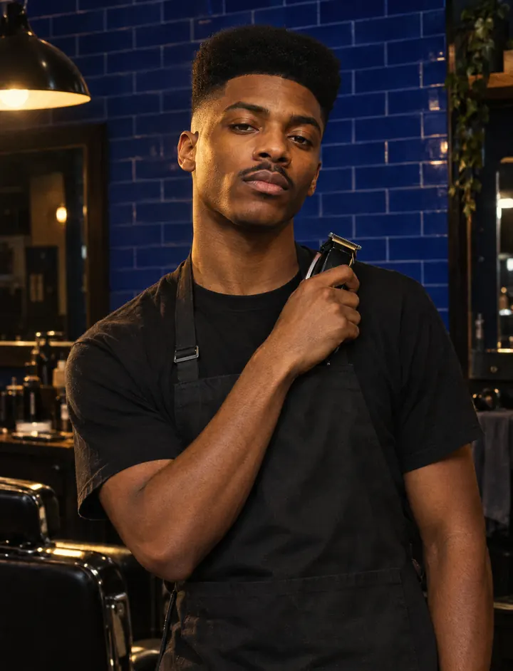 Andre M., barber